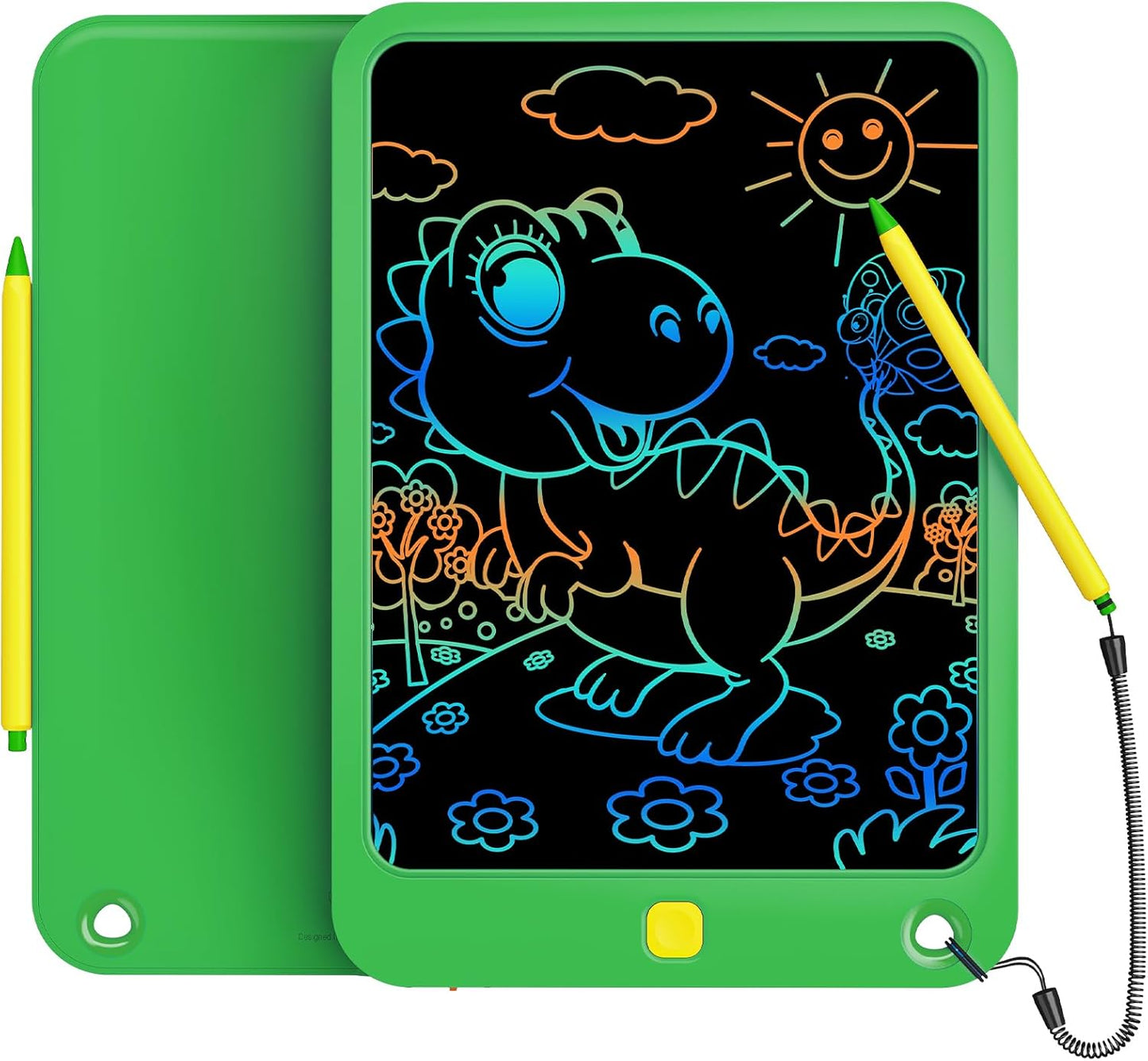 10-Inch LCD Writing Tablet for Kids - Kikapabi Educational Doodle Board for Ages 3-12