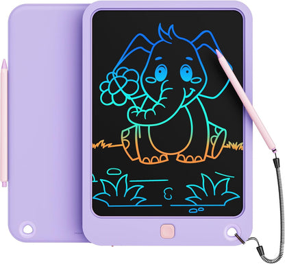 10-Inch LCD Writing Tablet for Kids - Kikapabi Educational Doodle Board for Ages 3-12